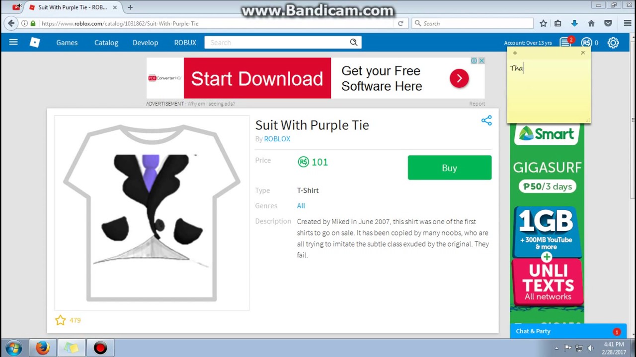How to make a t shirt on roblox for free